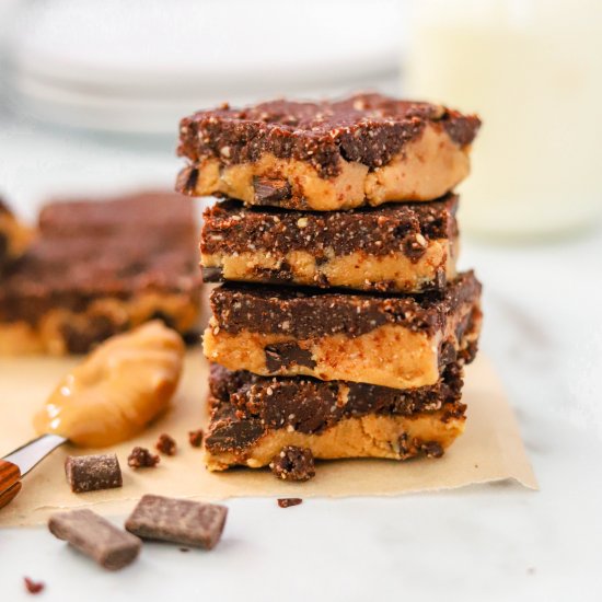 Cookie Dough Brownie Bars