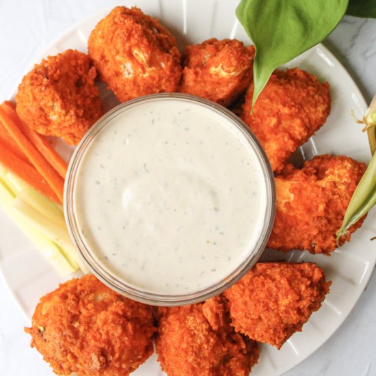 Buffalo cauliflower wings