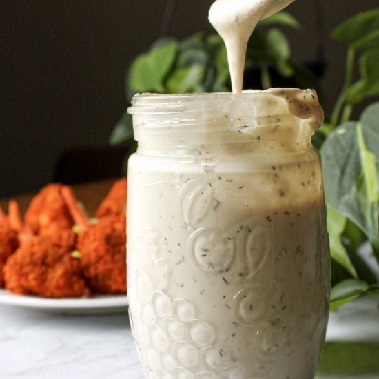 Vegan cashew ranch dressing