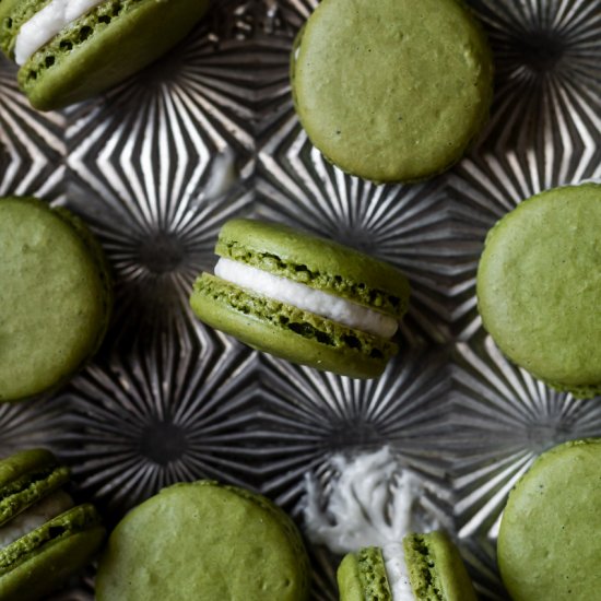 Matcha Macarons