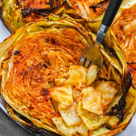 Roasted Cabbage Steaks