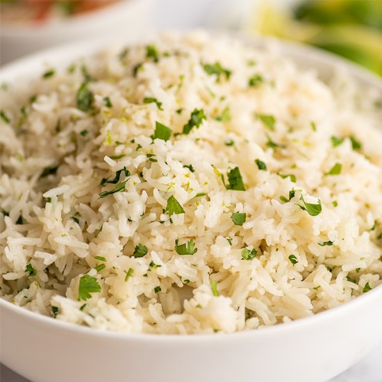 Easy Cilantro Lime Rice