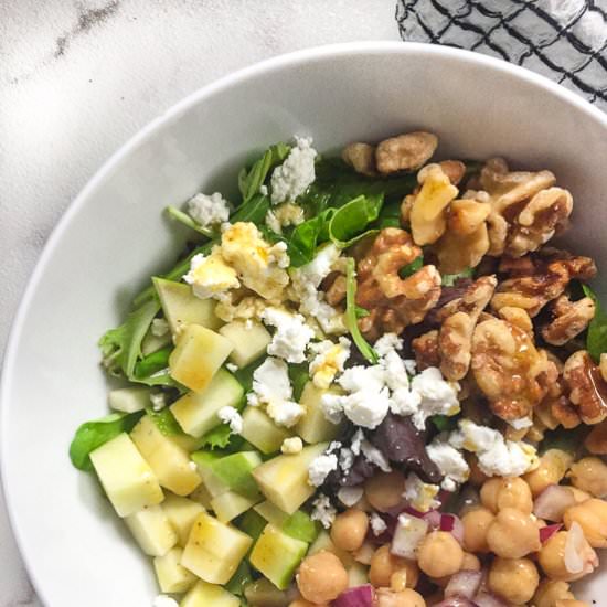 Autumn Salad with Maple Vinaigrette