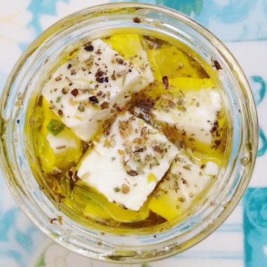 Marinated Feta Cheese