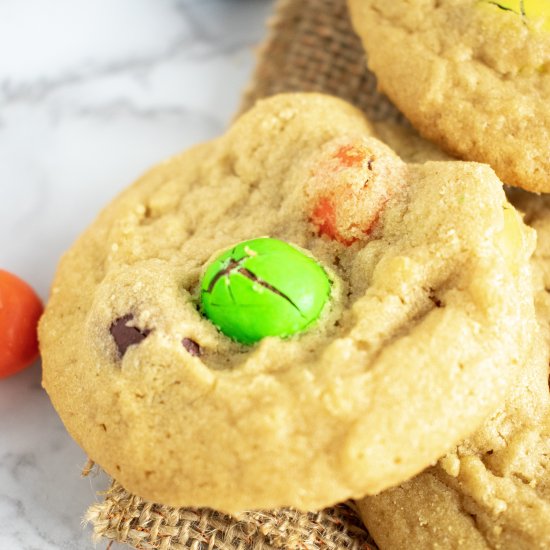 Peanut M & M Cookies