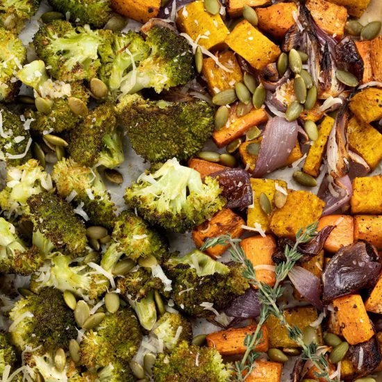 Healthy Roasted Broccoli Recipe