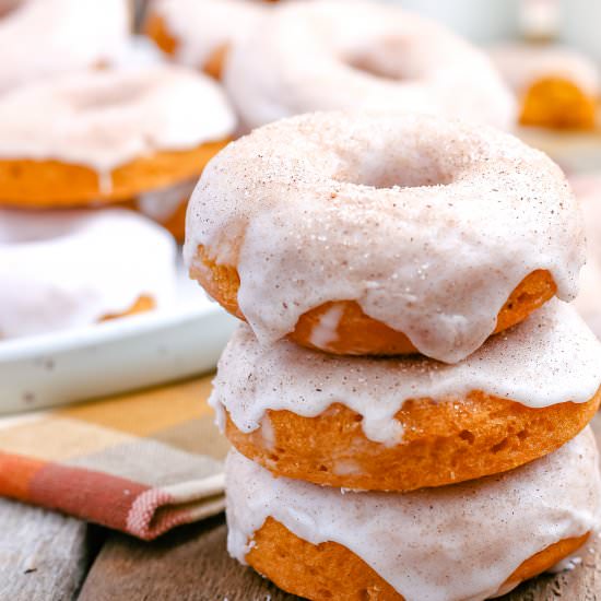 Baked Pumpkin Donuts