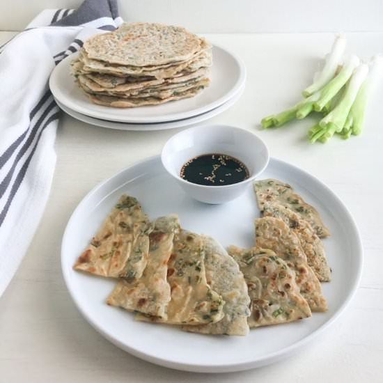 Simple Chinese Scallion Pancakes