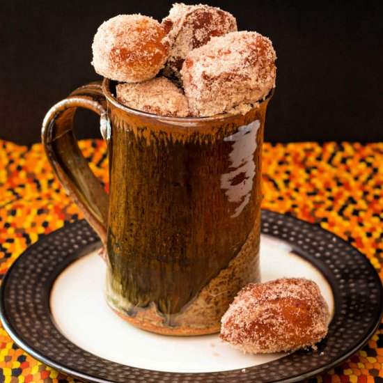 Pumpkin Spice Donut Holes