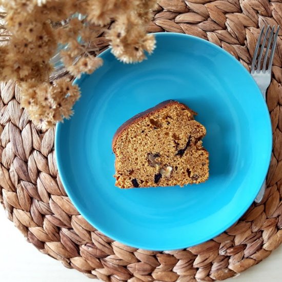 DREAMY PUMPKIN & CHOCOLATE LOAF CAKE