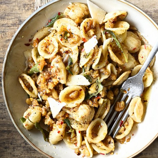 Brown Butter Orecchiette