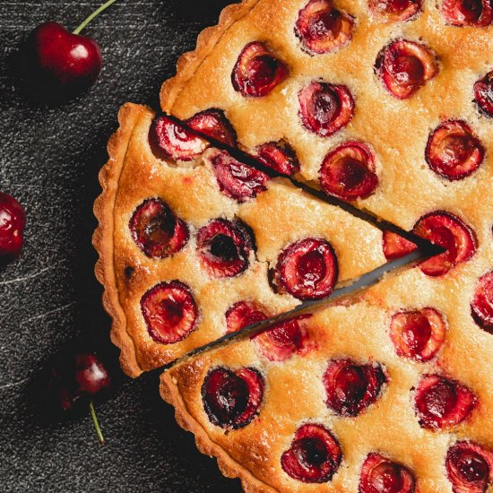 Cherry Frangipane Tart