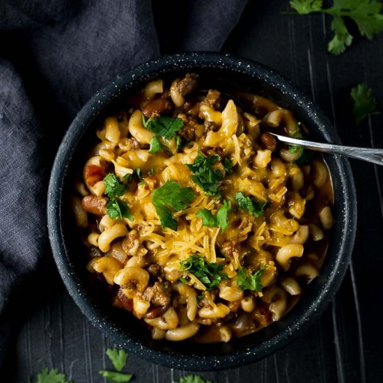 Instant Pot Chili Mac