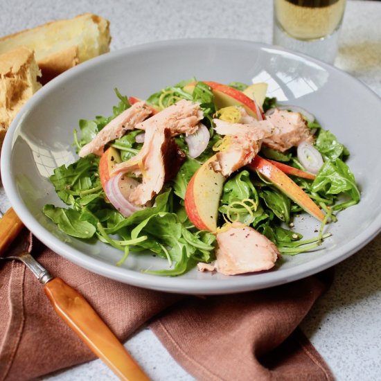 Smoked Salmon Apple Salad