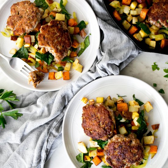 Root Vegetable Breakfast Hash