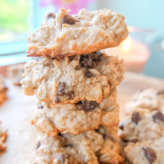 Chocolate Chip Oatmeal Cookies