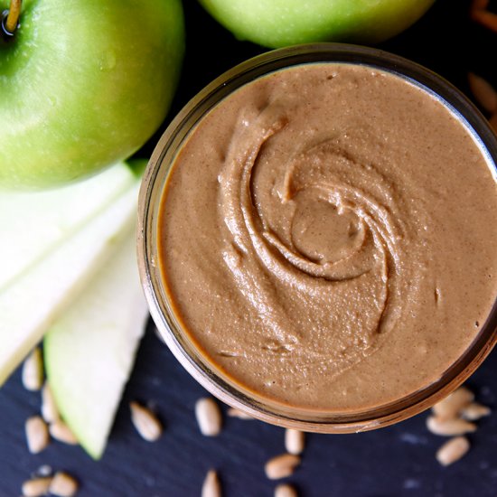 BEST HOMEMADE SUNFLOWER SEED BUTTER