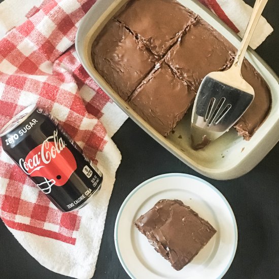 small-batch coca cola cake