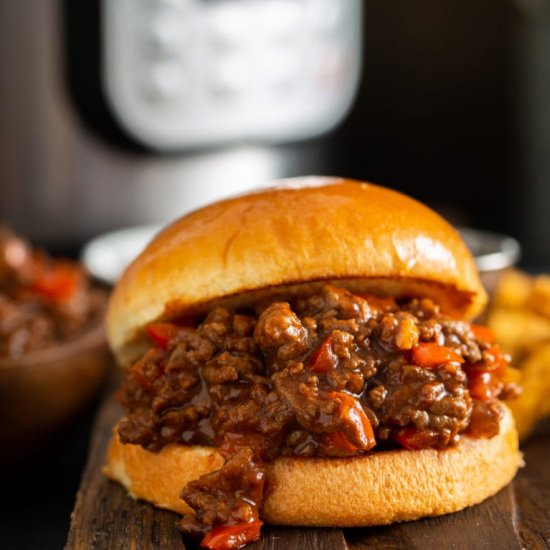 Instant Pot Sloppy Joes