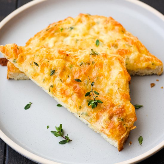 Egg and Cheese Toasts