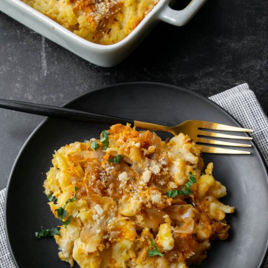 Butternut Squash Macaroni & Cheese