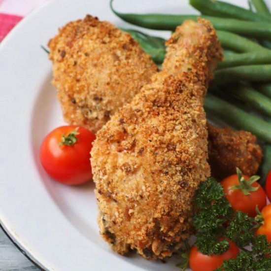 Crispy Oven Fried Chicken