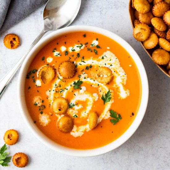 Ultimate Creamy Pepper Tomato Soup