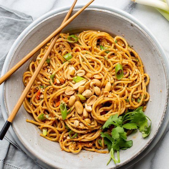 Spicy Peanut Noodles