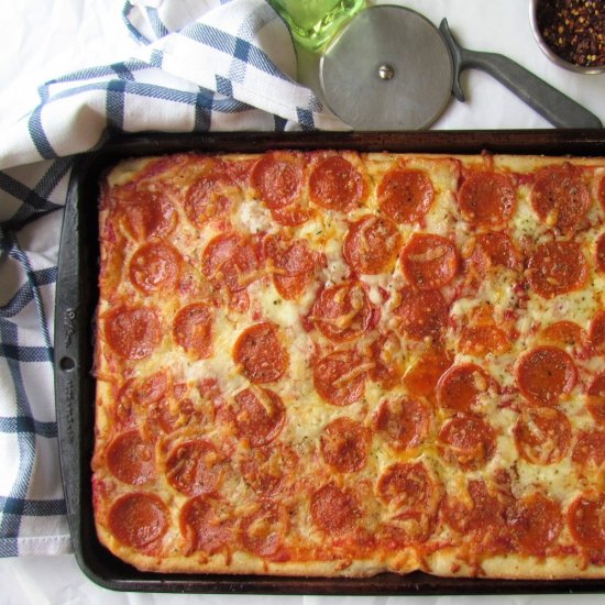 Western NY Sheet Pan Pizza