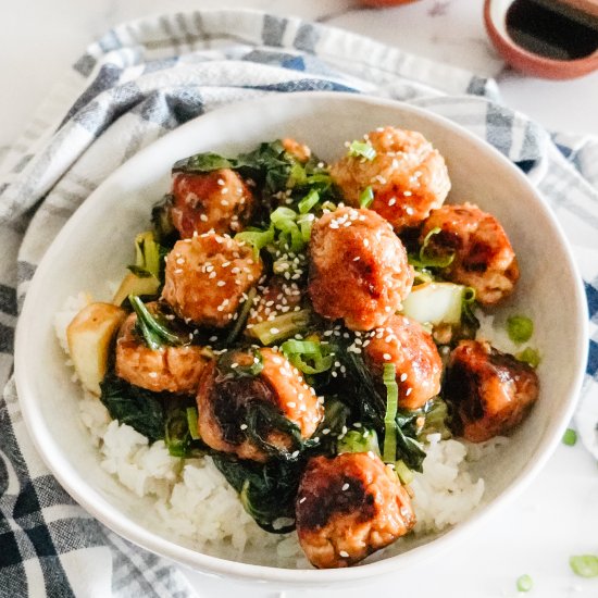 General Tso Meatballs