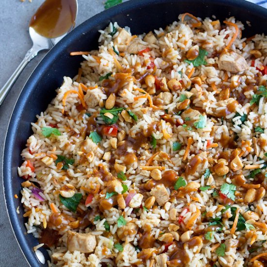 Thai Chicken & Rice Skillet