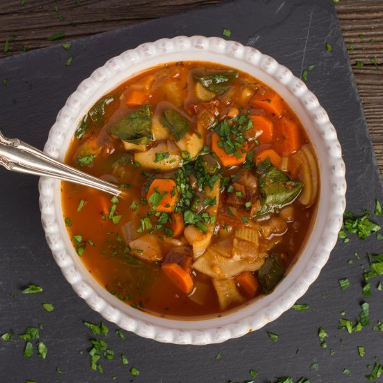 Classic Italian Minestrone Soup