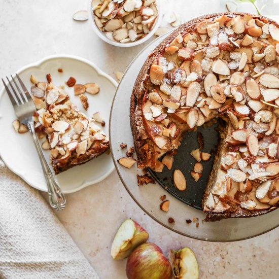 Gluten Free Apple Almond Cake