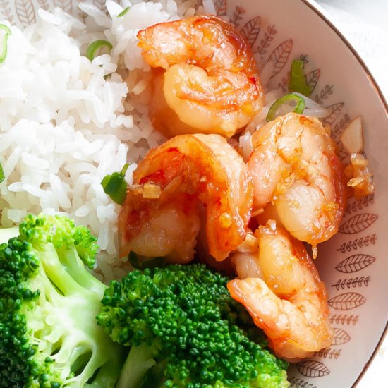 Honey Garlic Shrimp