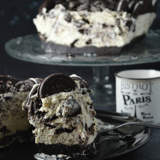 No Bake Oreo Cheesecake