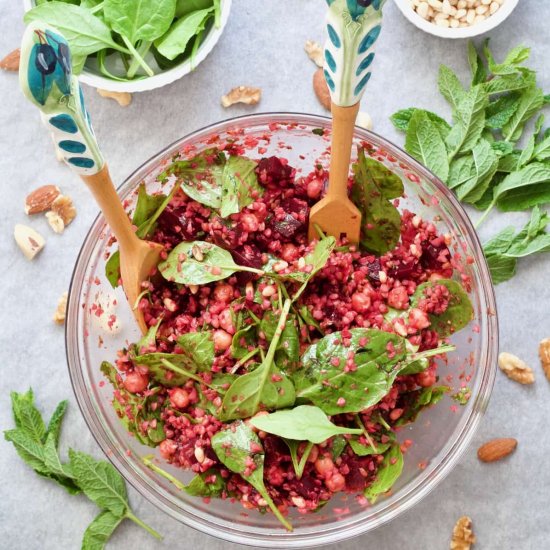 Buckwheat & Beetroot Salad