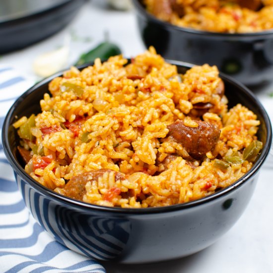 Instant Pot Sausage Jambalaya