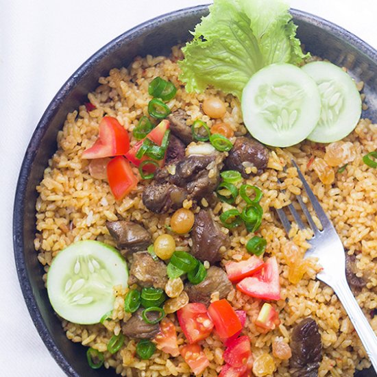 One-Pot Lamb Rice