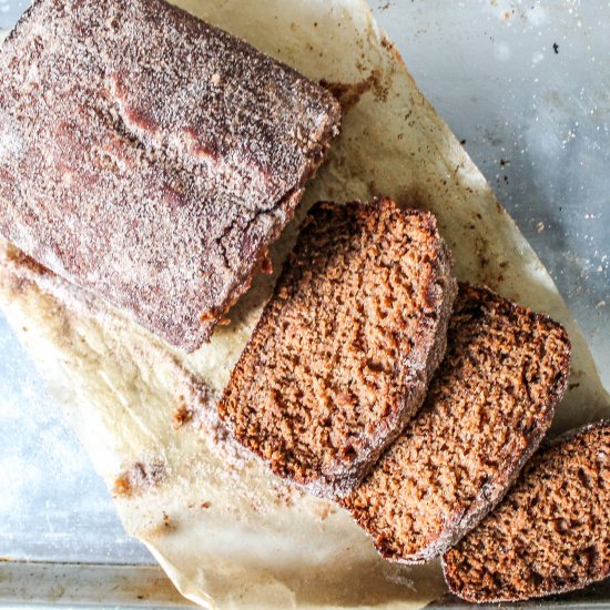 Apple Cider Doughnut Bread