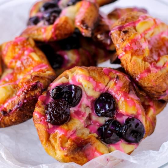 Cream Cheese Danishes From Scratch