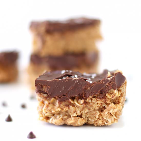 Chocolate Almond Butter Oatmeal Bar