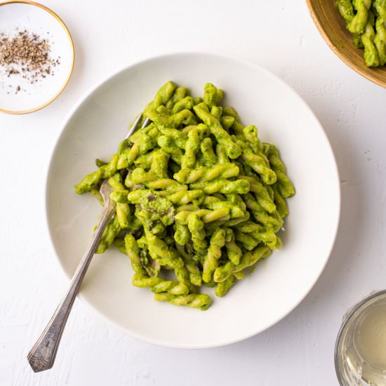 Creamy Green Pasta