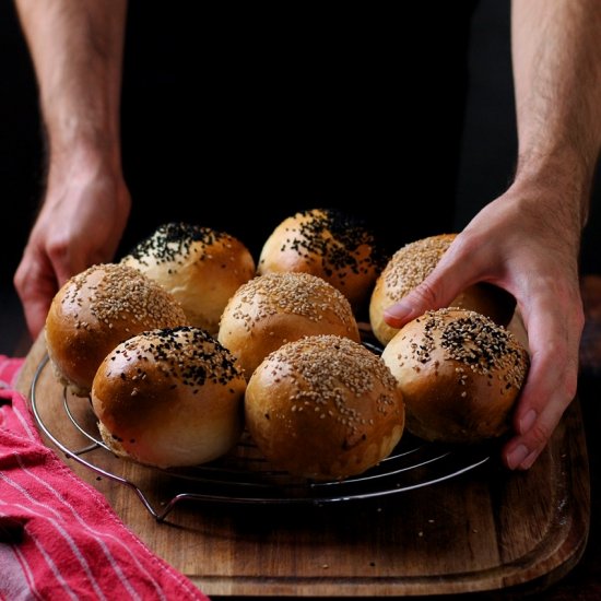 Perfect Soft Burger Buns