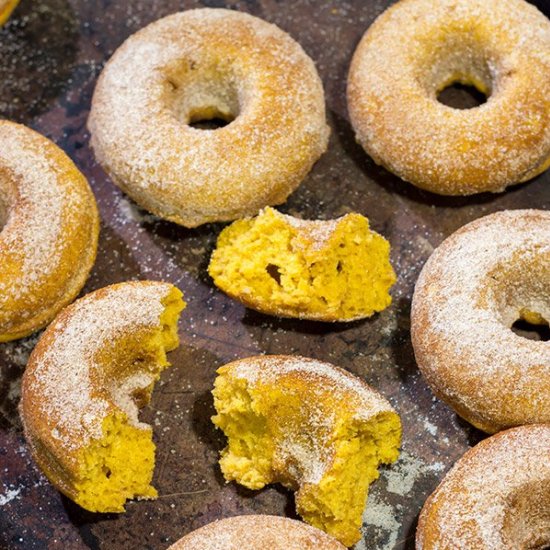 Baked Pumpkin Spice Donuts