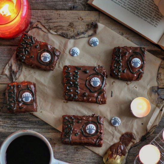 Hocus Pocus Spell Book Brownies