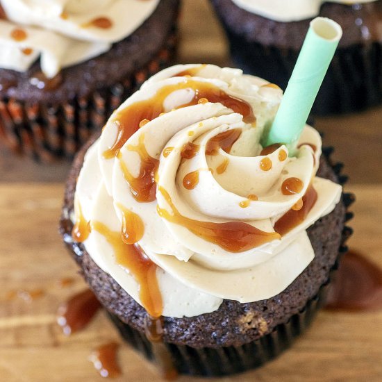 Pumpkin Spice Latte Cupcakes