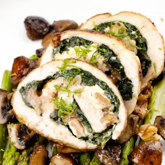 Spinach Stuffed Chicken Breast