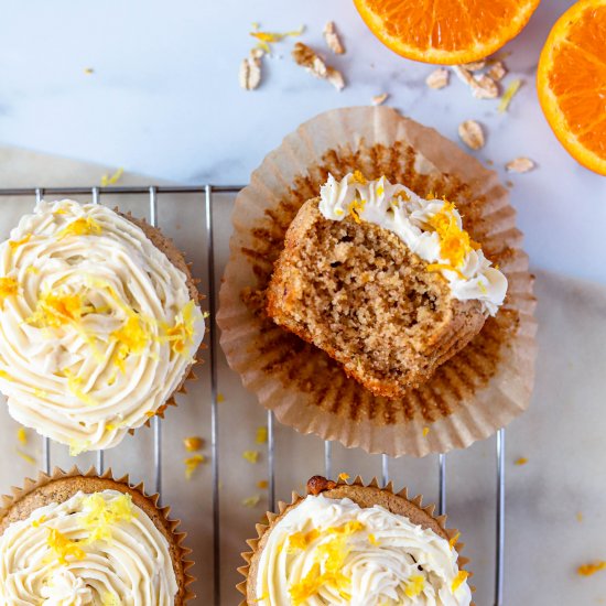 Gluten Free Orange Lemon Muffins