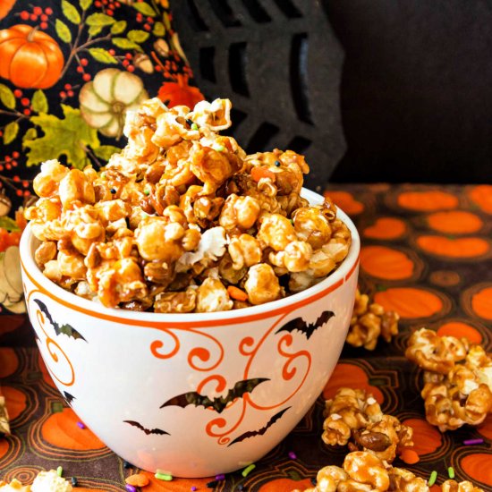 Pumpkin Spice Caramel Corn