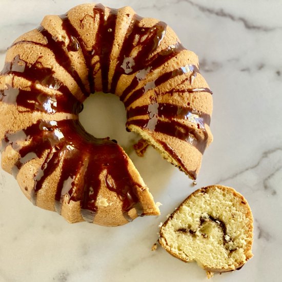 Nutella Swirl Coffee Cake